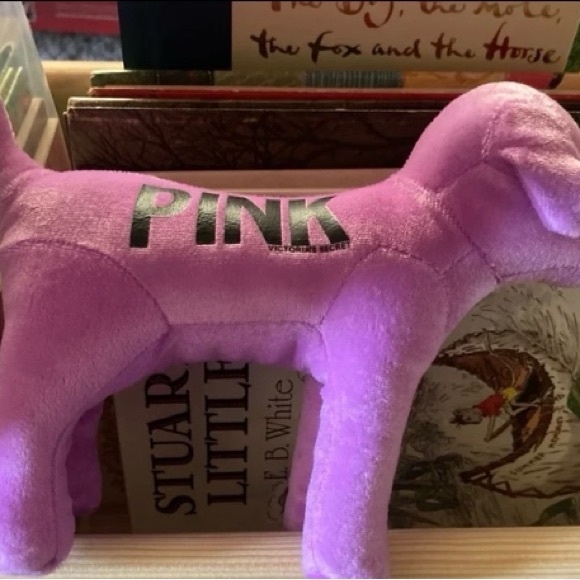 VICTORIA’S SECRET PINK LOVE PLUSH DOG - Picture 2 of 7